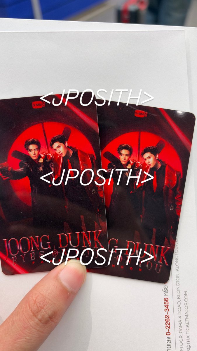 JPosith's tweet photo. รีวิวงานกดบัตร #JoongDunkFancon
ขอบคุณลูกค้าที่ไว้ใจนะคะ ส่งบัตรเรียบร้อย
รอรับบัตรกันได้เลยค่าา🥰🥰🫡

*รับบัตรได้ตั้งแต่ 14 - 29 มีนาน้าา

#reviewpozith #joongdunk #จุงดัง https://t.co/pZCm5W1gBa