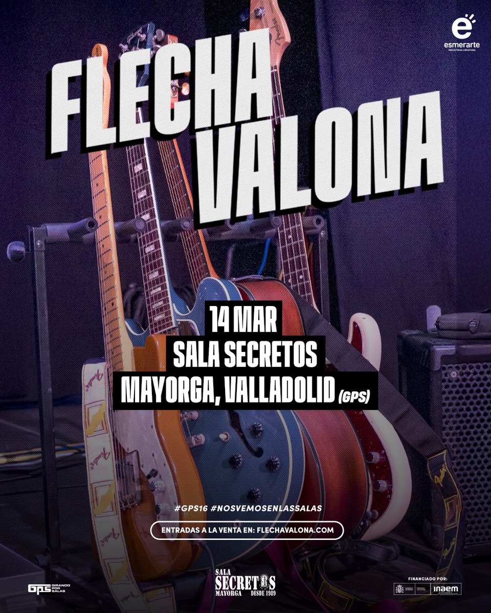 girandoporsalas's tweet photo. Buenos días. Hoy sábado El Niño Lord.Cah comienza su gira de 6 conciertos con ayudas #GPS16 en @SalaPicaro de Toledo
 Y además Flecha Valona en @salasecretos de Mayorga (Valladolid) y Txeih Jazz Factory en Tunk de Irún. 
Todo en https://t.co/5UbOZh5NgP #NosVemosEnLasSalas https://t.co/arS5TAlhbD