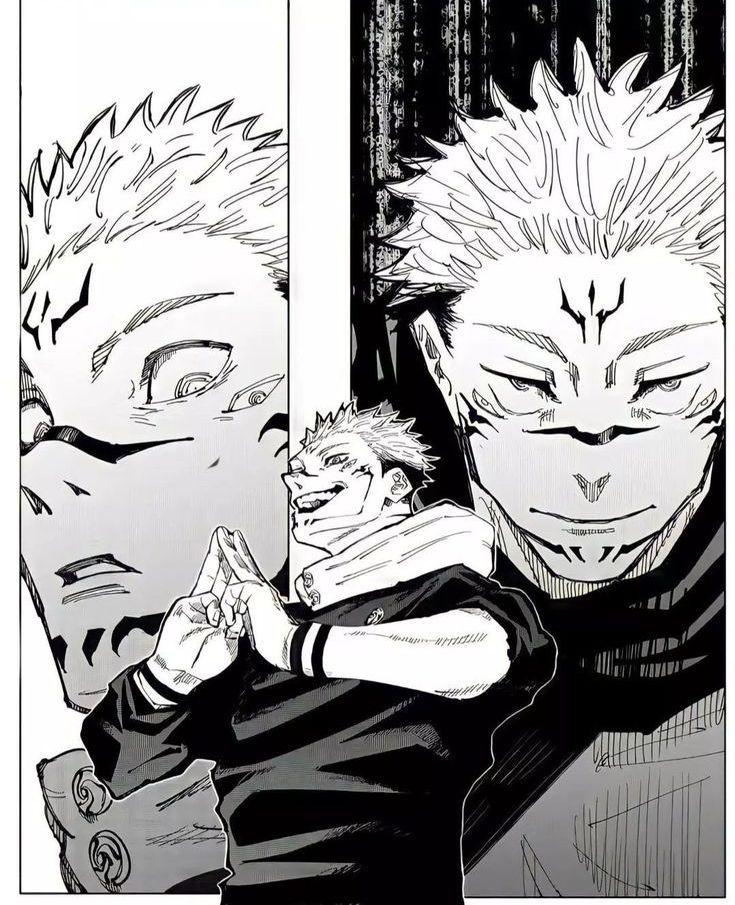 mangaa's tweet photo. Ryomen Sukuna https://t.co/55vb7nEMEy