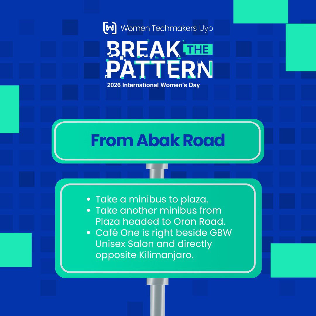 WTM Uyo #BreakThePattern tweet media