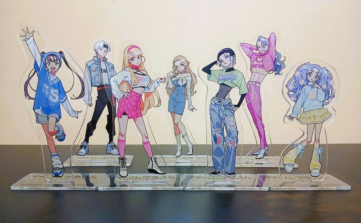 ガールクラッシュ×OIOI ”クラッシュコレクション”

調整中のアクスタのサンプルです✨
全員そろうとやっぱりうれしい…！

グッズの予約は明日15日まで！
ぜひチェックしてください👇
voi.0101.co.jp/voi/content/01…
#ガールクラッシュ