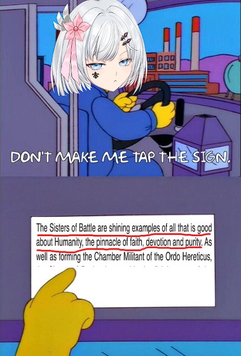 Sister Cecilia (Hymns of the Imperium) tweet media