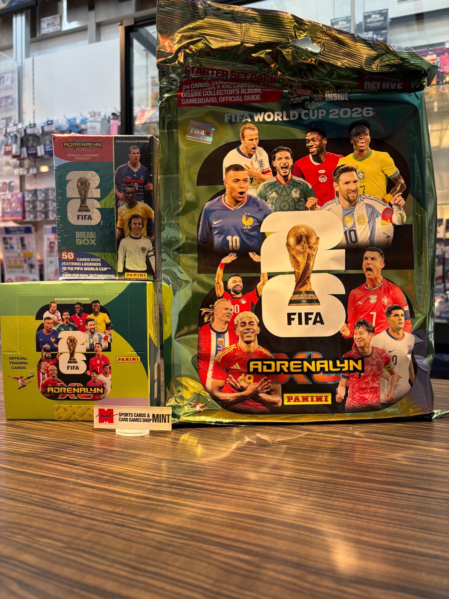 🎉新商品入荷情報🎊】 ⚽ 2026 PANINI ITALY FIFA WORLD CUP ADRENALYN