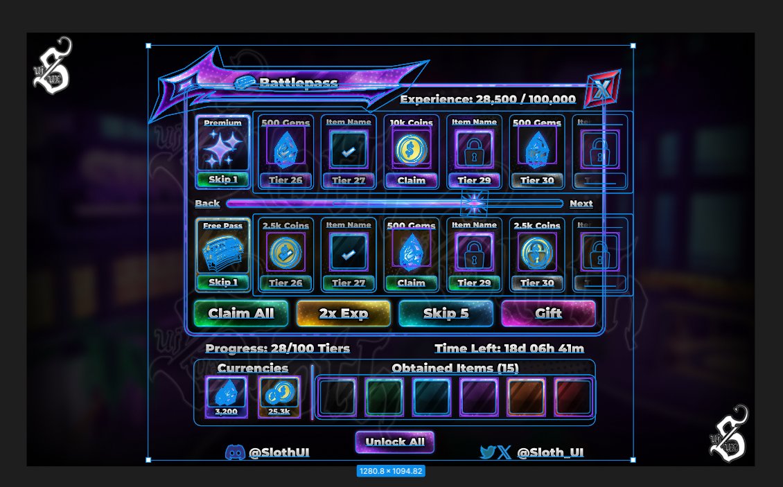 Sloth UI/UX tweet media