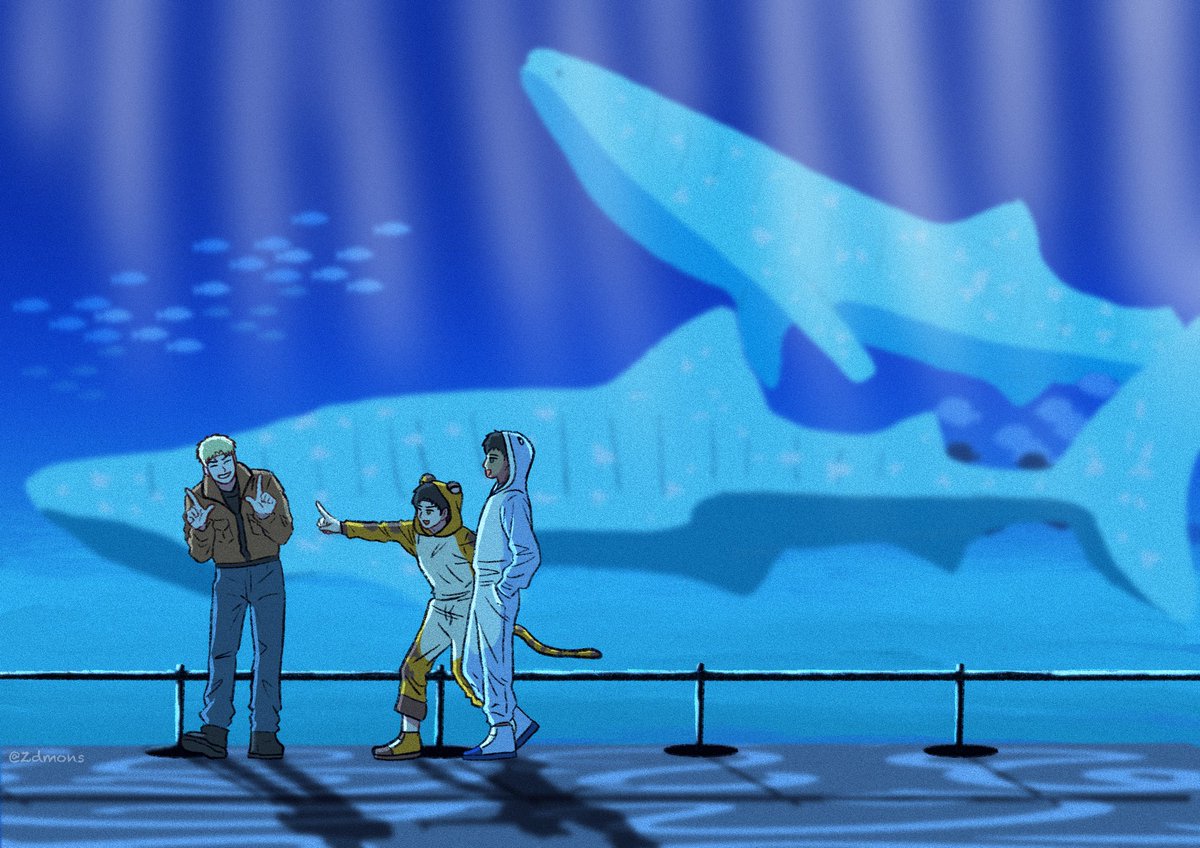 Commission Trio 🦈🐋🐳🪼