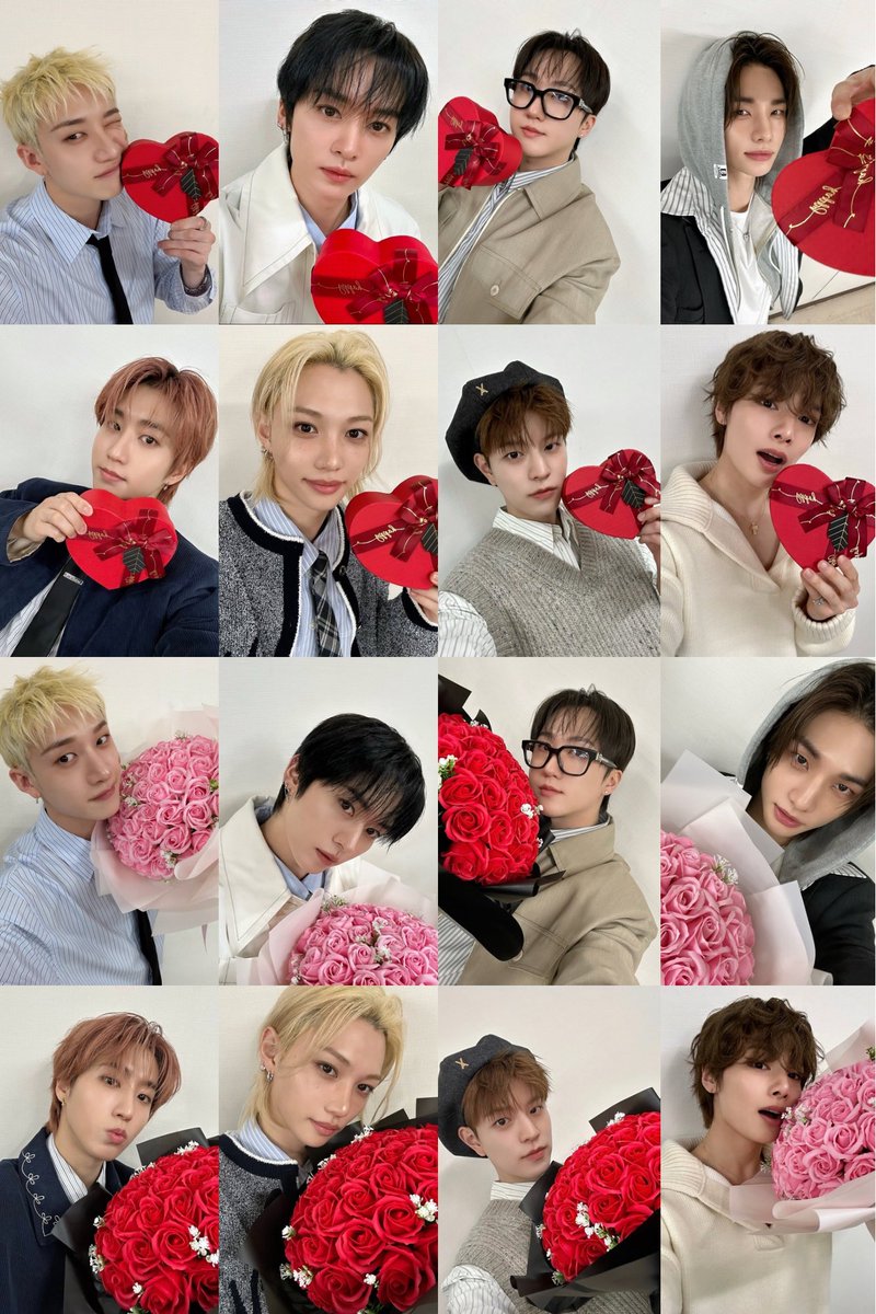 hearts and flowers from our comfort humans who are the prettiest flowers with the purest hearts ♥️🌷🌹