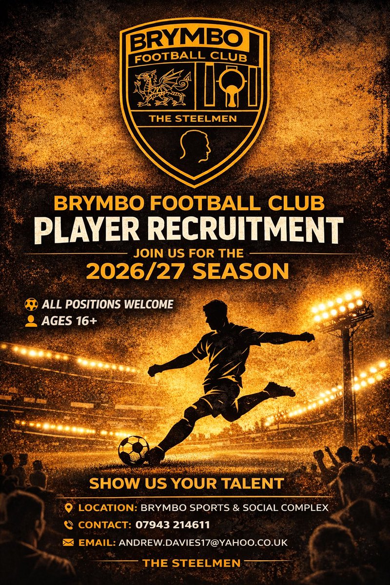 Brymbo Football Club tweet media