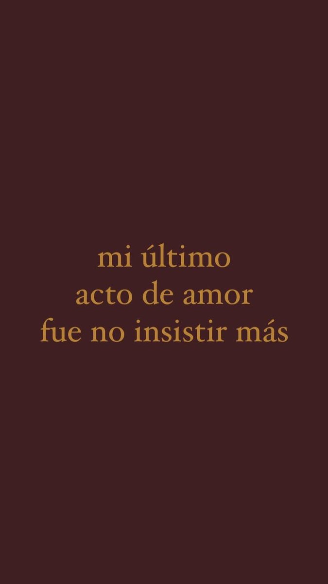 Es de sabios saber cuando irte en paz ✌️!!