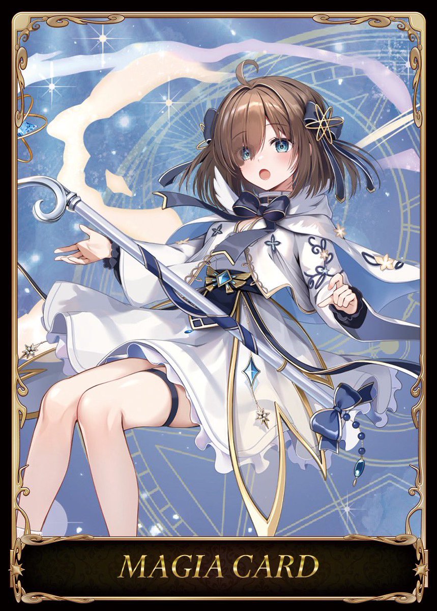Hanyu_OVERDRIVE's tweet photo. 🎉ストレッチゴール解放！

『MAGIA NOVA』クラファン
400万円達成特典

✨PR MAGIAカード
【Noa】公開

支援者全員にプレゼントされる
特別仕様カードです。

次のストレッチゴールも
準備しています！

CAMPFIREプロジェクトページ
https://t.co/XY8jNMK2Nd

#MAGIANOVA #ボードゲーム #カードゲーム https://t.co/MYajelpZ6T