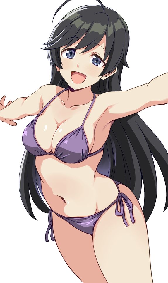 五十鈴華さんの水着姿です 