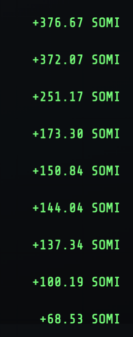 Happy weekend 💜
How many $SOMI will you earn today by Void Run 👀 💰

Players are still earning, play Void Run 🟣
🔗: app.somiverse.xyz