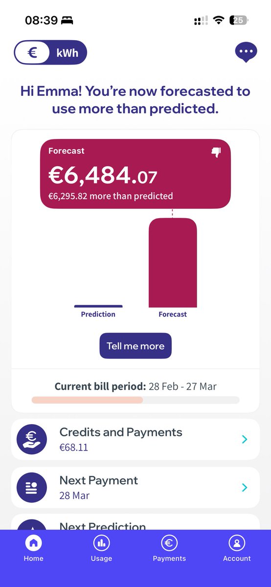 JamieGale7's tweet photo. @ESBNetworks 5k energy bill for the month due your your sheer incompetence? If you charge me this there will be war. How can we have confidence that your crap system is not scamming us? https://t.co/HWLiLH6N6f