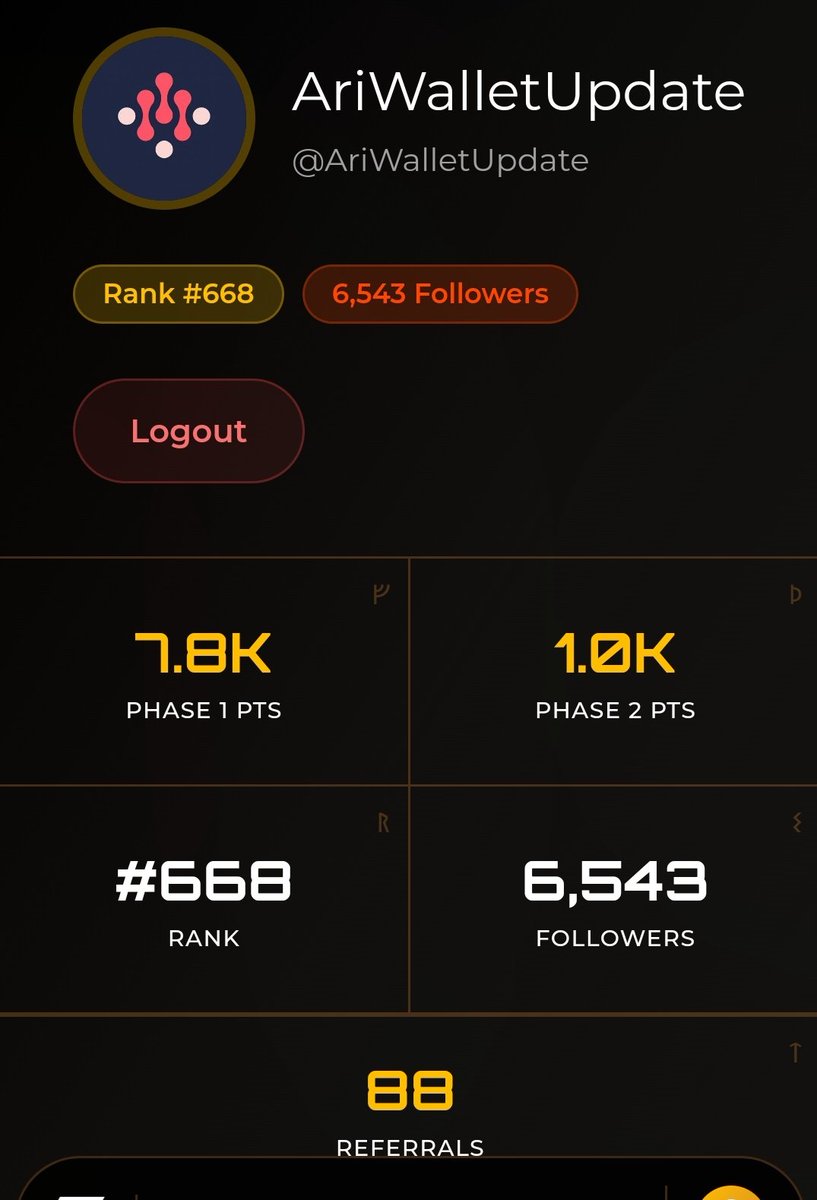 Ari Wallet News tweet media