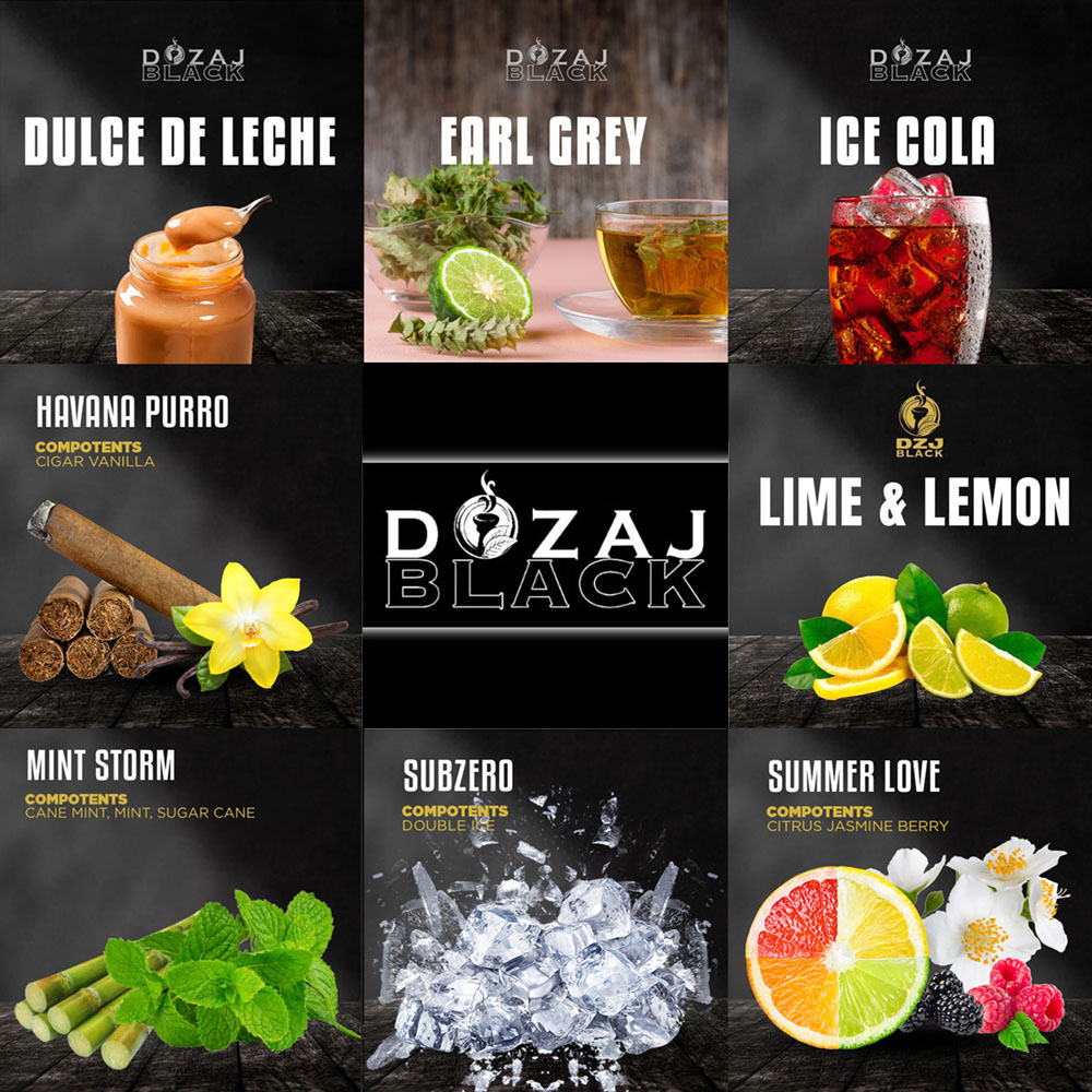 DOZAJ BLACK ドザジブラック 100g：4,000円 入荷いたしました！shisha-mart.com/product-list/89