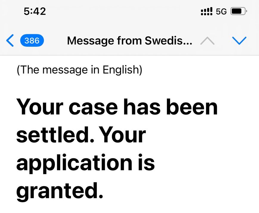 primawansatrio's tweet image. 🗣️: “birokrasi Eropa itu lama, jangan expect kayak Korea.”
👱‍♂️: apply residence permit di Jum’at pagi, sorenya langsung dapat pengumuman dikabulkan. Like…5 hours selesai.

Tempat tinggal di 🇸🇪 juga udah dapat, tinggal menikmati masa tinggal sisa di 🇰🇷 dengan jalan2 dan healing,