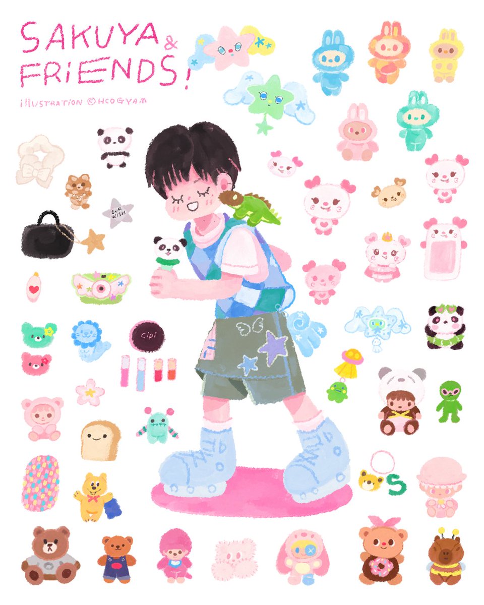 so many memories are kept
in his little friends  ˗ˋˏ 𖹭 ˎˊ˗ 

#SAKUYA