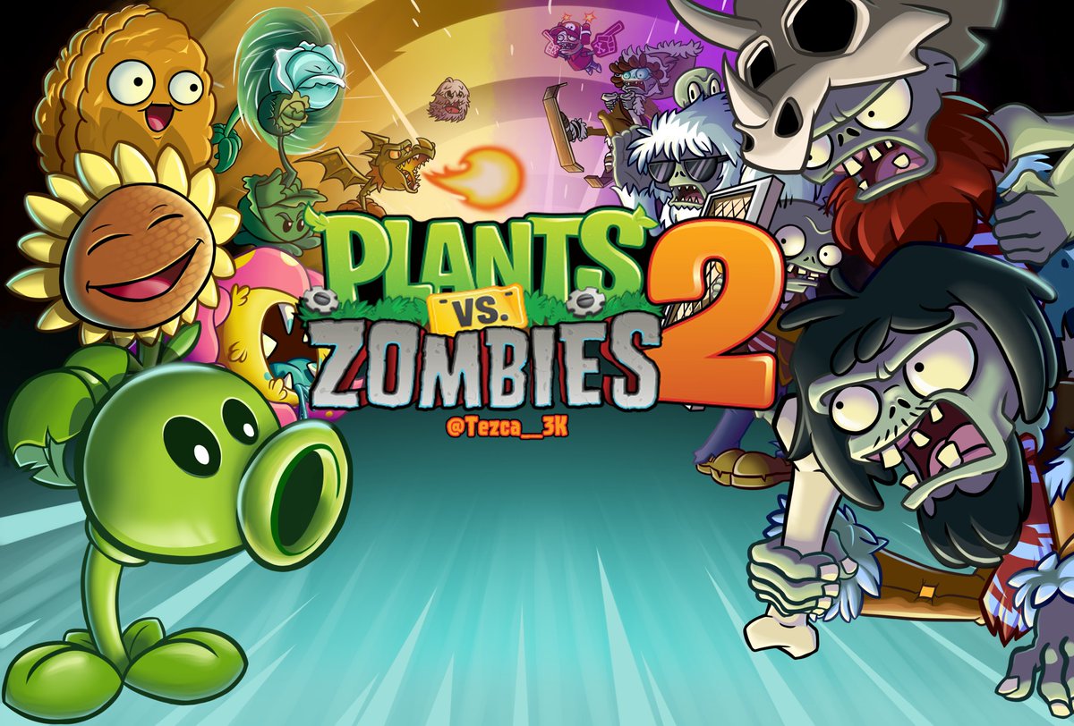 Tezca_3K's tweet image. Al fin termine la pantalla de carga estilo #PvZ2 ¿que opinan? ¿creen que si me quedo fiel al original o nel?