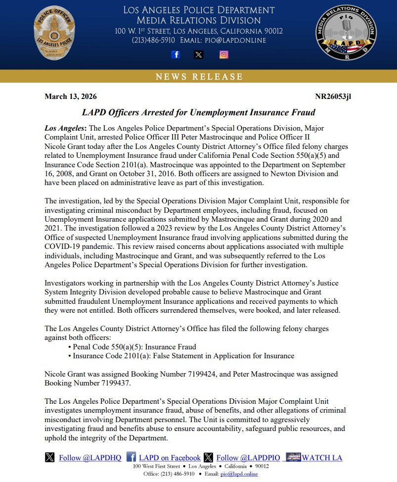 LAPD PIO tweet media