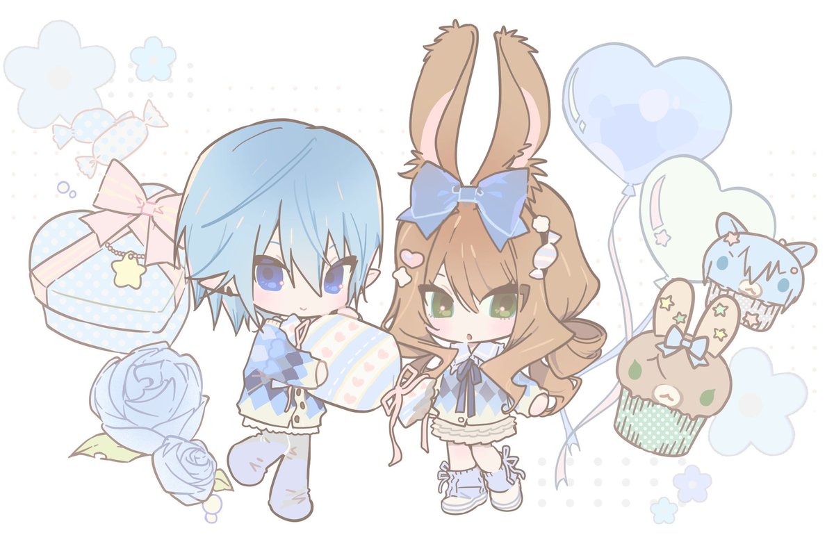 해피해피해피🍫🍭💙💚