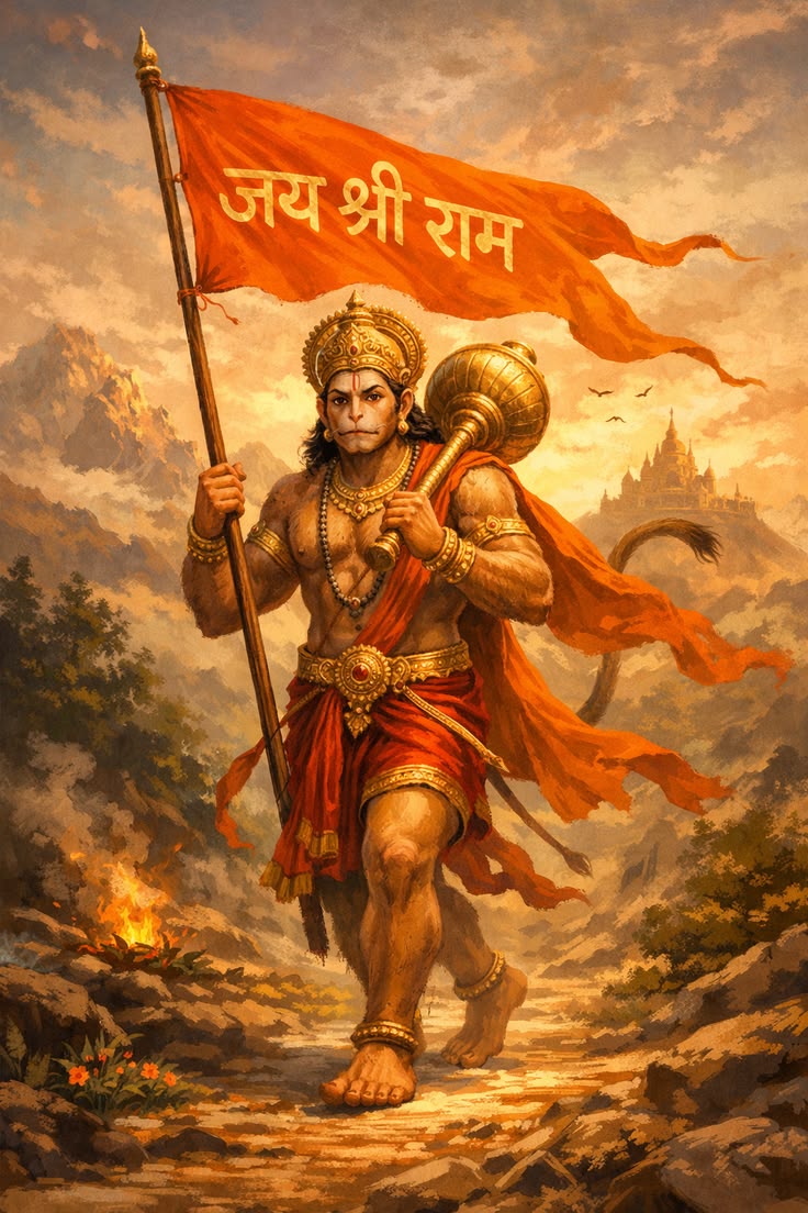 जय श्री राम! जय बजरंगबली 🙌🙏♥️