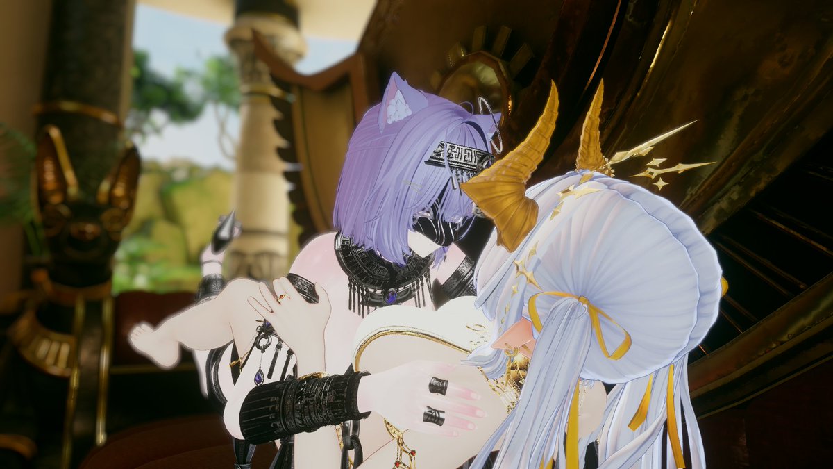 Lykila_'s tweet photo. Egyptian Sesbian Lex~
@regularpanda_VR
#VRChat #VRChatPhotography #VRC https://t.co/1W5BoAgaUg