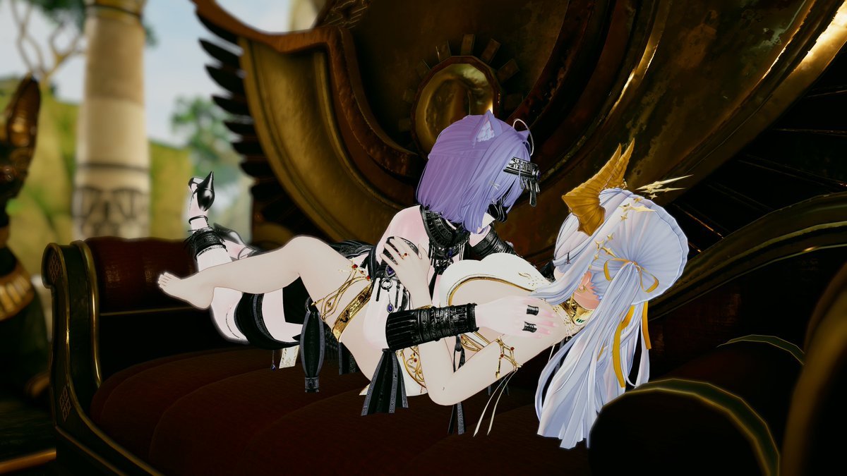 Lykila_'s tweet photo. Egyptian Sesbian Lex~
@regularpanda_VR
#VRChat #VRChatPhotography #VRC https://t.co/1W5BoAgaUg