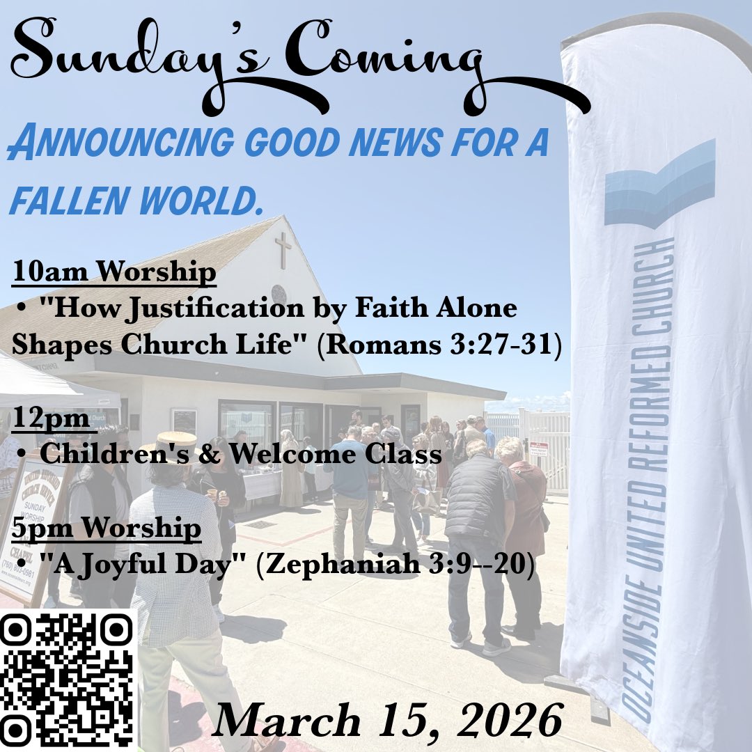 OceansideURC's tweet image. Sunday’s coming!
We look forward to welcoming you.
#SundaysComing #Jesus #CometoChurch