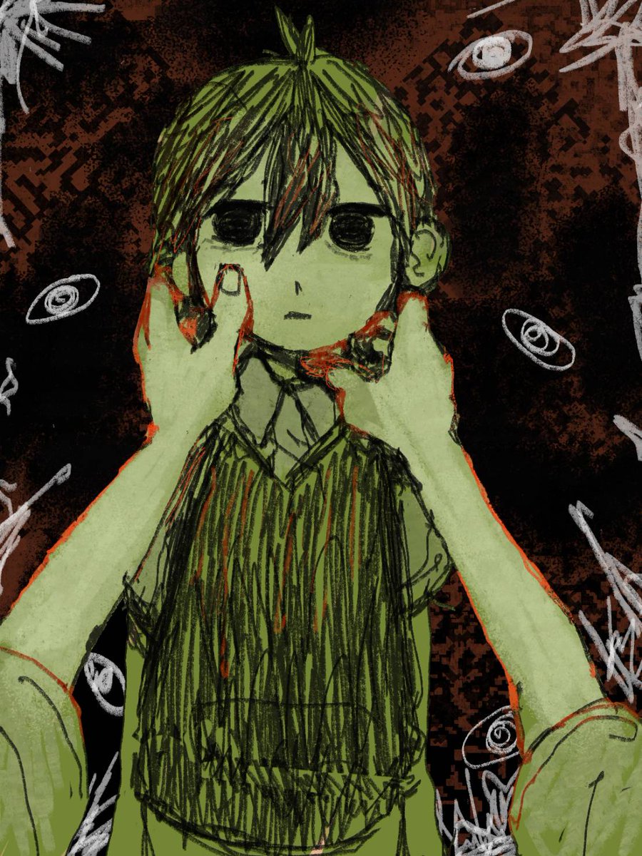 Ydesugananika's tweet photo. #OMORIFANART
 #OMORI
幻覚 https://t.co/HFVvznkNrL
