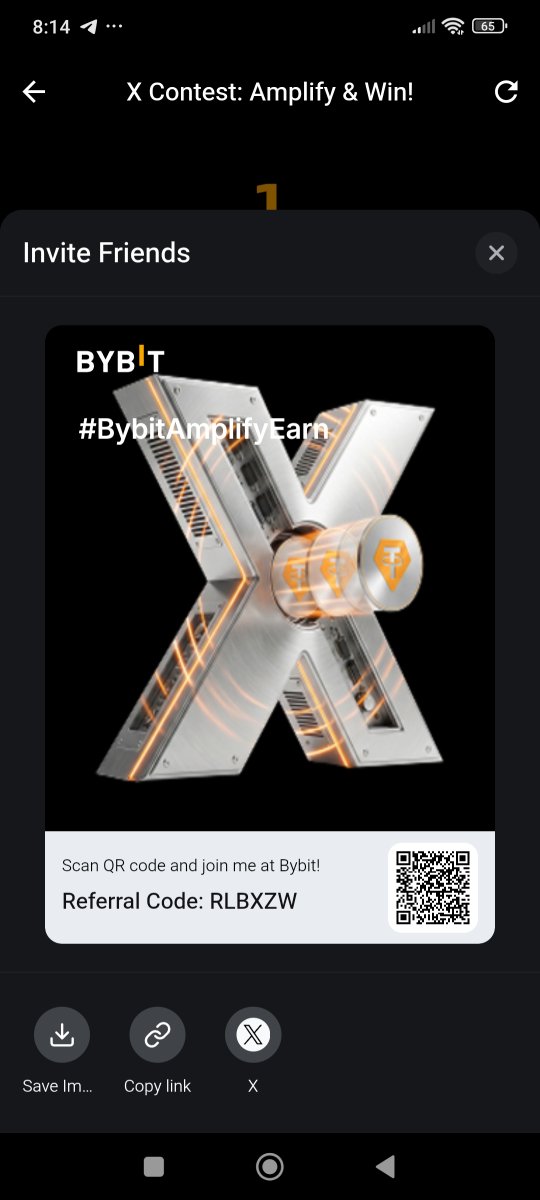 Excited to join the #BybitAmplifyEarn contest! 🚀 Bybit makes earning on crypto so much easier and more efficient. Check out the latest earn products and start your journey today! 💰✨
Join me using my referral link: bybit.com/invite?ref=RLB…

#Bybit 
 #BybitAmplifyWin
