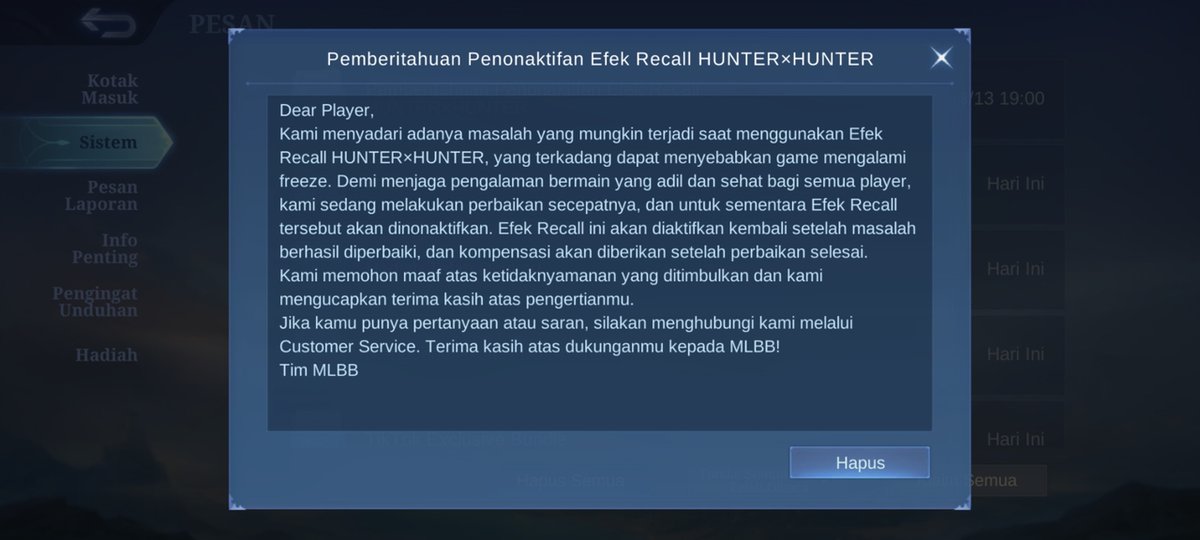 Mobile Legends Menfess tweet media