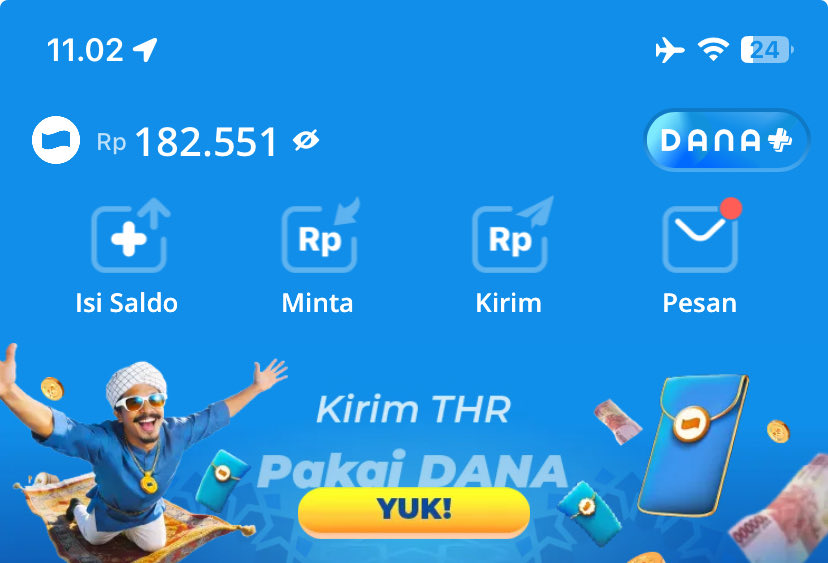 kali ini aku mau ngadain giveaway kecil2an ada saldo dana 150k buat 3 orang pemenang masing2 dapat 50k, syaratnya gampang banget :
- follow akun twitter saya
- like dan retweet 
- komen dgn kata "done"
pmenang diumumin tanggal 17 maret 
pas ultah saya
#giveaway #thr #berbagi