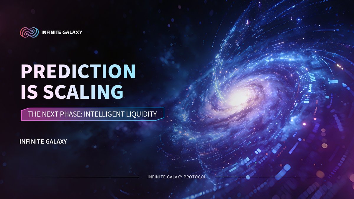 Galaxy_Protoco's tweet image. 🌌 Prediction markets are scaling fast — the next step is smarter liquidity.

Prediction → Allocation → Resilience 🚀

That’s where adaptive liquidity begins.

#InfiniteGalaxy #PredictiveLiquidity #AOT #AI #DeFi