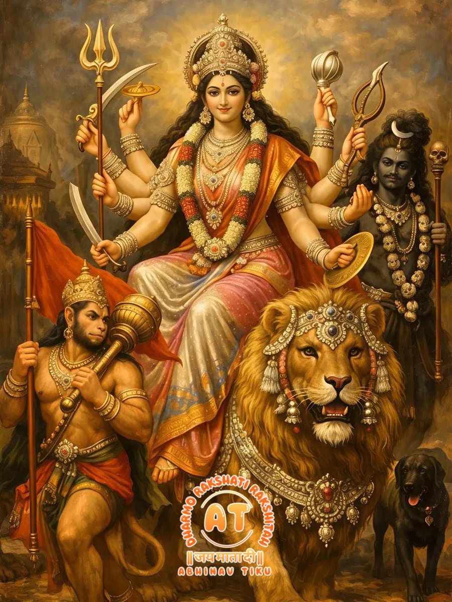 🇮🇳 #नवरात्रि #Navratri Abhinav Tiku 🇮🇳 tweet media