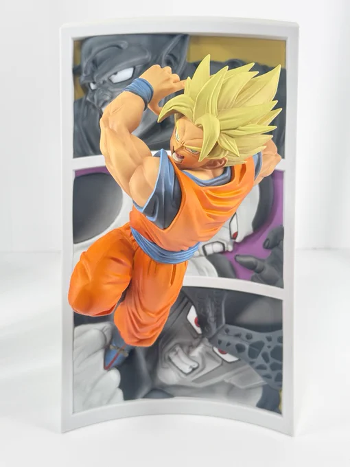 フィギュアーツZERO
スーパーサイヤ人孫悟空-闘いの軌跡-

ハチャメチャに良い…!
元絵の再現度が凄いです!

銀の支柱を差し込むと足のダボが綺麗にハマらなくなったんですけど同じ方いますか?🤔 