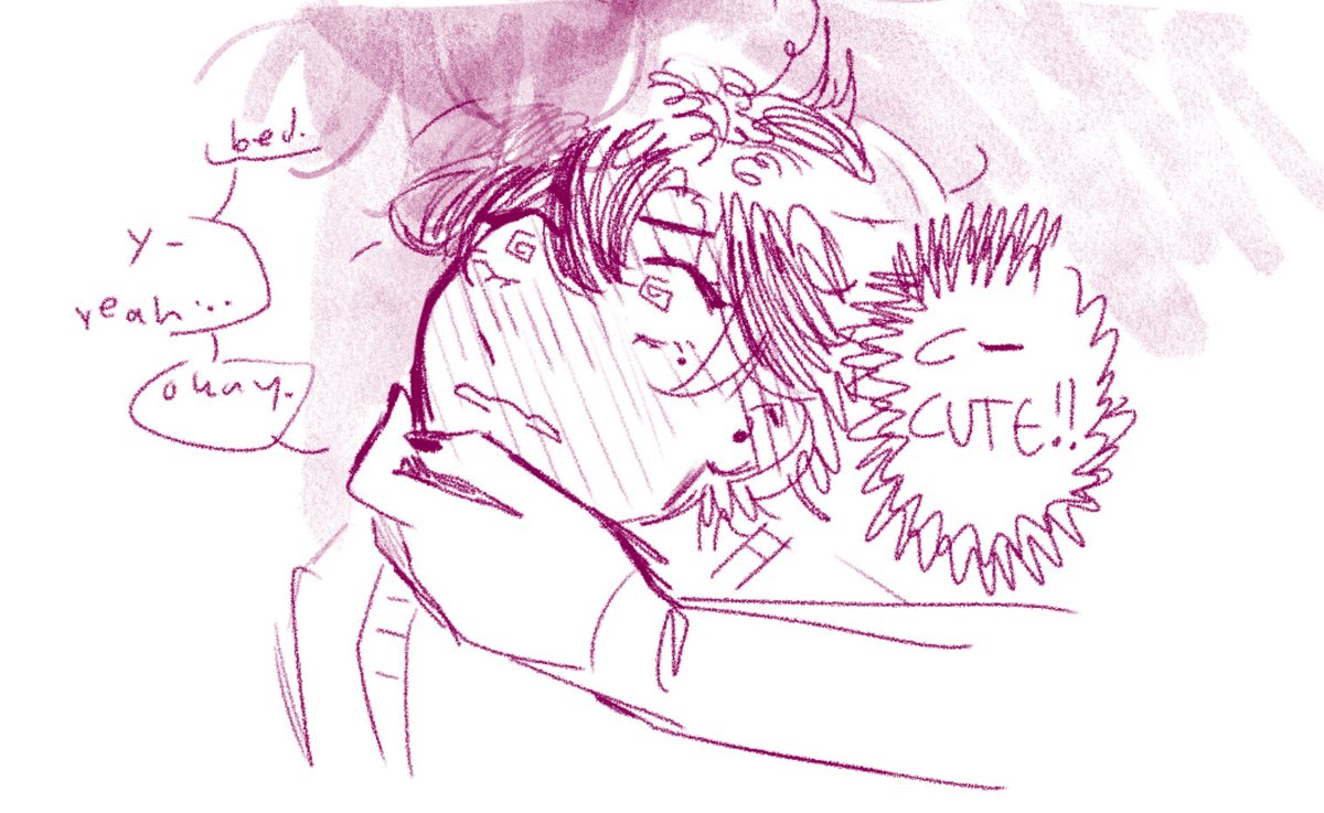 abblegum's tweet photo. myaachan and his adorably needy 6 foot big cat boyfriend https://t.co/vkkVQGkuuM