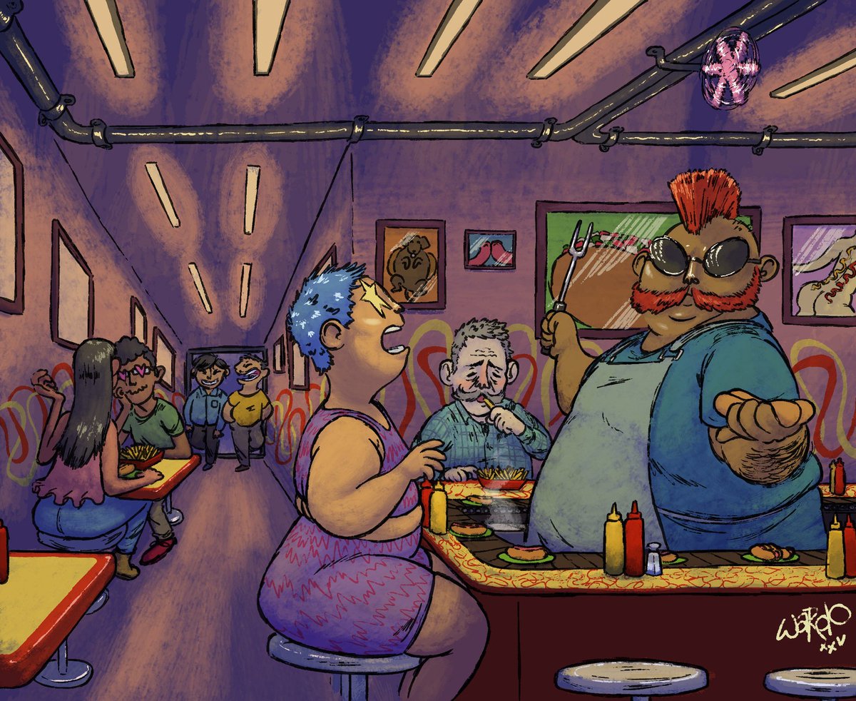 DaWardoAlvarez's tweet photo. @Skeyer_Mind Hola! Soy ilustrador, tengo algo de experiencia en historietas y animación. Principalmente uso Ps, pero he usado Krita tanto para dibujo como animación. https://t.co/LexbIqO1AK