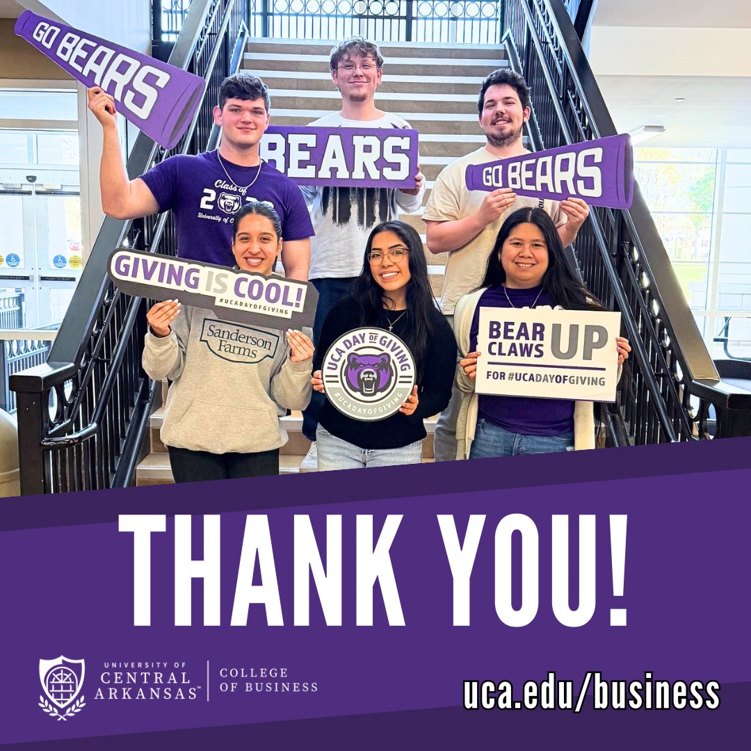 UCA College of Business tweet media