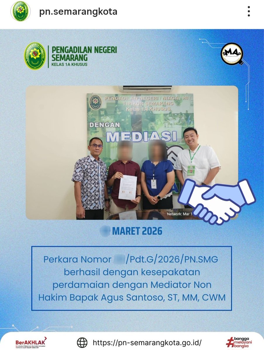 agus_168's tweet photo. @pn.semarangkota
@mediatornonhakim
@mediatorsemarang 

#mediatornonhakim https://t.co/cvduS3GN9N