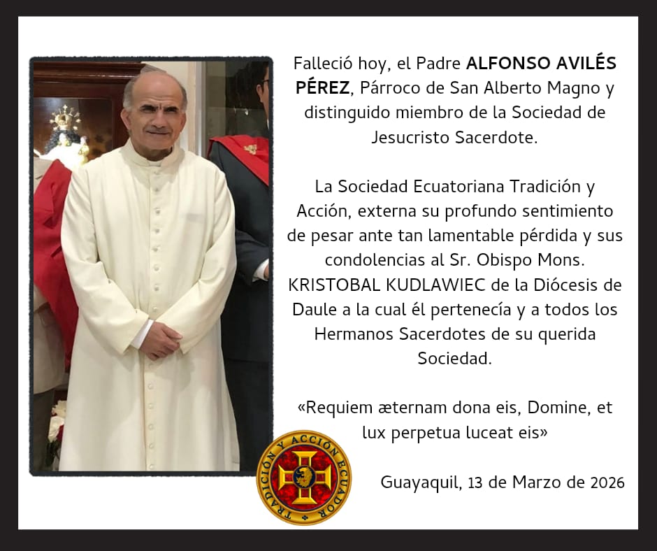 Tradicion y Acción Ecuador tweet media