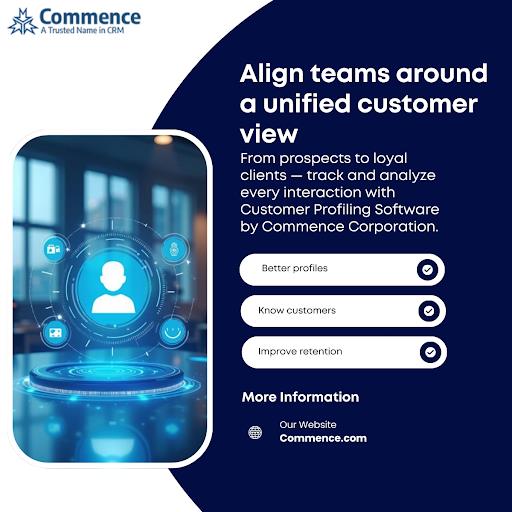 CommenceCorp's tweet photo. View unified customer history in one dashboard
Turn customer data into meaningful relationships. The Customer Profiling Software from Commence Corporation does the heavy lifting → https://t.co/CBsFAgxdhh
#CRMSoftware #CustomerData #SmallBusinessTools #MarketingTech https://t.co/hyzwzZ7bnB