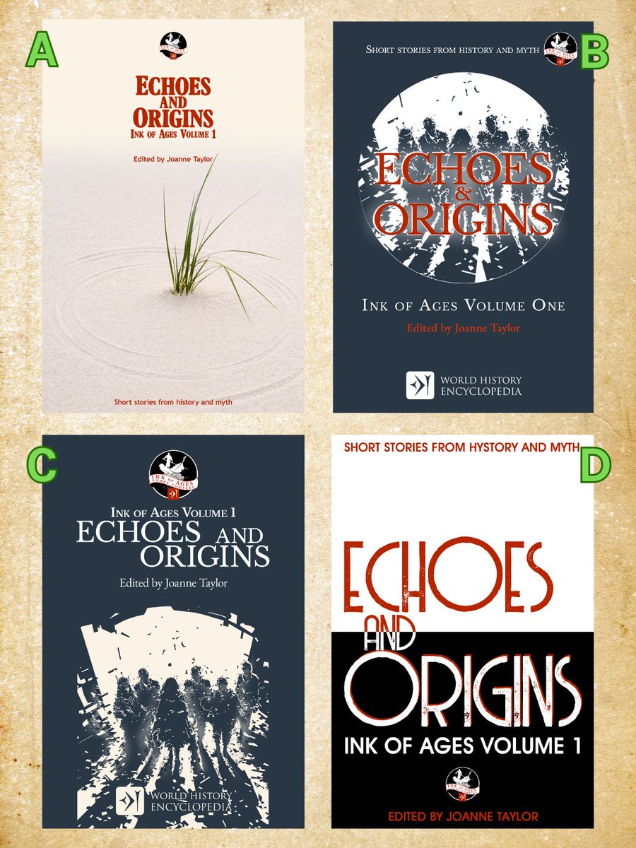 ink_of_ages's tweet photo. Cover designs are taking shape behind the scenes for the first #InkOfAges short fiction anthology! What do you think? I hope we chose the right direction! Georgeous work as usual from @whencyclopedia 's talented visual designer, Simeon Netchev 🤩 https://t.co/DC8IcMxE17