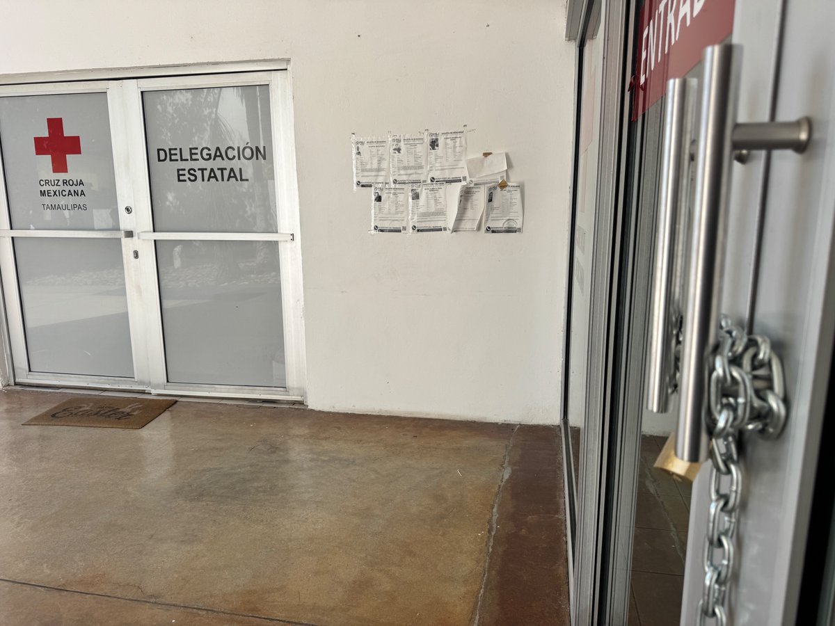 Cierran de manera indefinida delegación de Cruz Roja en la capital de #Tamaulipas

Link nota:

paginaapena.blogspot.com/2026/03/cierra…