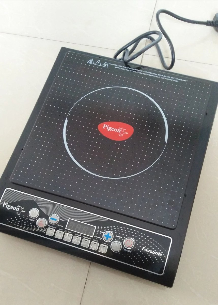 onlineshop152's tweet image. Upgrade your kitchen with the Pigeon 1800W Induction Cooktop 🔥
Fast heating ⚡ energy-efficient &amp;amp; perfect for everyday cooking.
Compact design + multiple cooking modes for modern kitchens.
Link :fkrt.co/DRBPbt
#InductionCooktop #KitchenAppliances #SmartKitchen