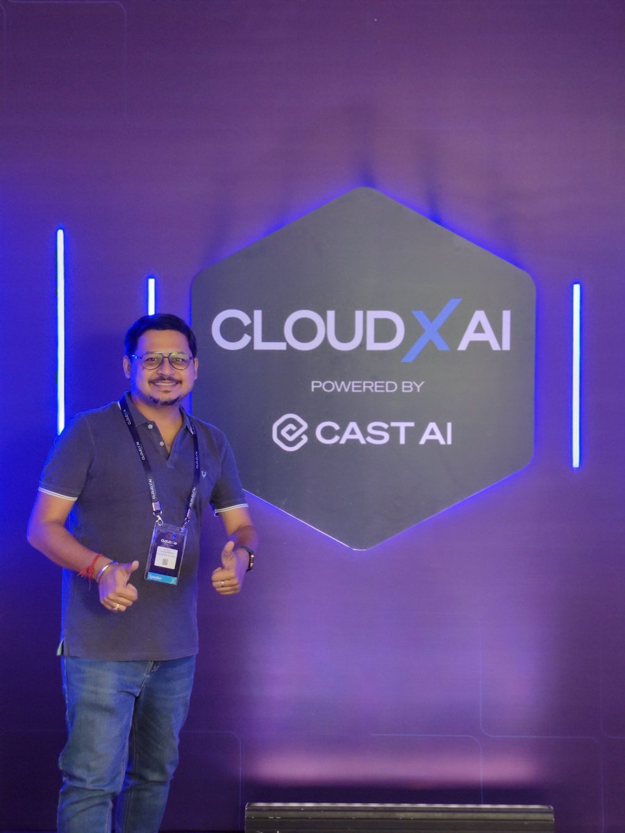 itsmesumanc's tweet image. Looking forward to @cloudxaiconf today...if you are coming, say Hi 👋
Oh, don't miss my session with @buildpacks_io to streamline #MLOps operation! 
#Conference #Speaker #CastAI
