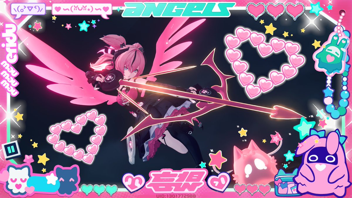 外装ホログラム──
モーソー小悪魔！

 #ゼンゼロ写真部 
 #妄想エンジェル  #アリア