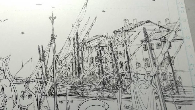 描くなら駆逐艦のメザシの方が楽しいんだけどねぇ 
