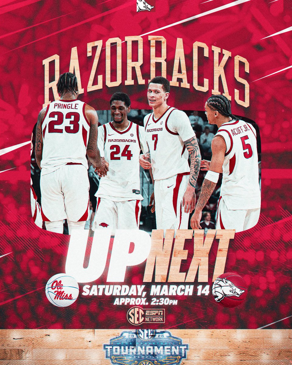 Arkansas Razorbacks Men’s Basketball 🐗 tweet media