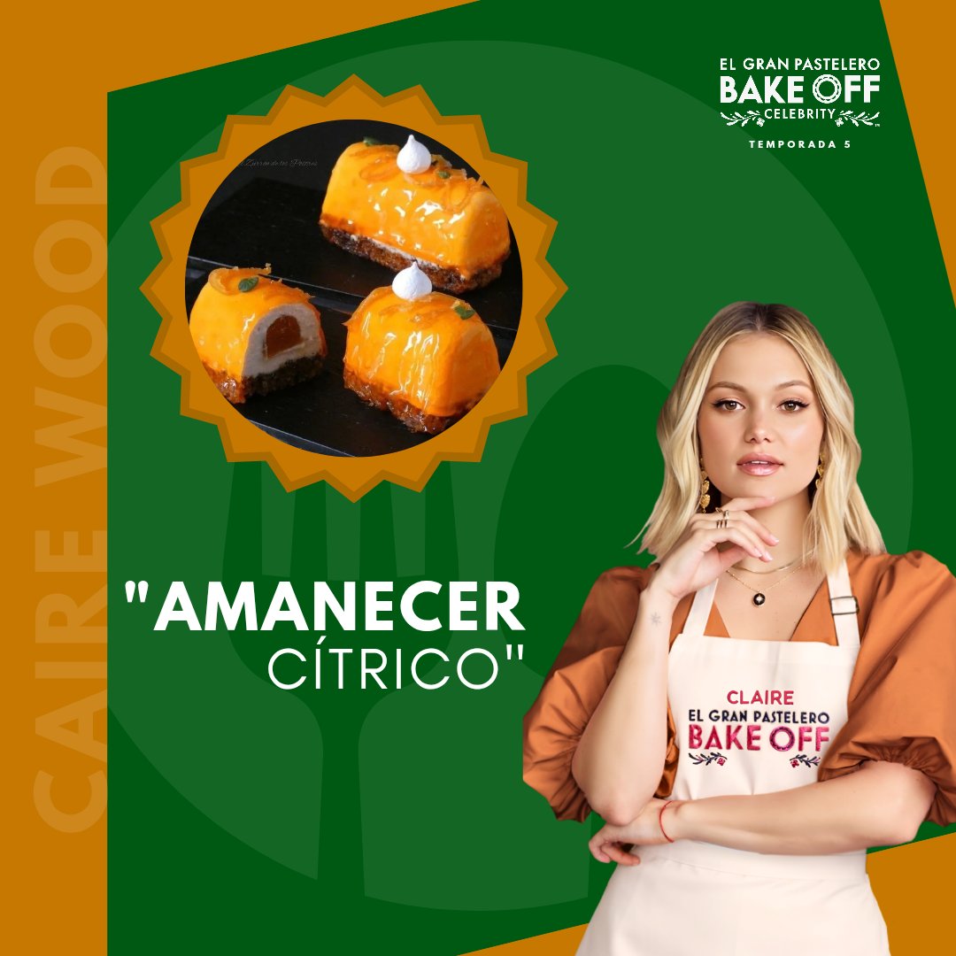 BakeOffRP's tweet photo. ○  Amanecer Cítrico — @poeetlas

《Este postre está inspirado en el amanecer, un momento del día en el que el cielo comienza a iluminarse con tonos cálidos como el naranja y el dorado cuando el sol aparece en el horizonte.》

#ClaireBakeOffRP
#BakeOffRP https://t.co/lOxGQecfQN