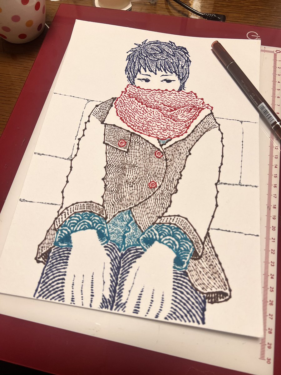 4/1から西荻窪で個展やります！
ただ今準備中✍️