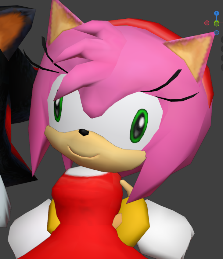 EvenMore_SC's tweet photo. messing around with the SA2 models https://t.co/kDZi7dfyml